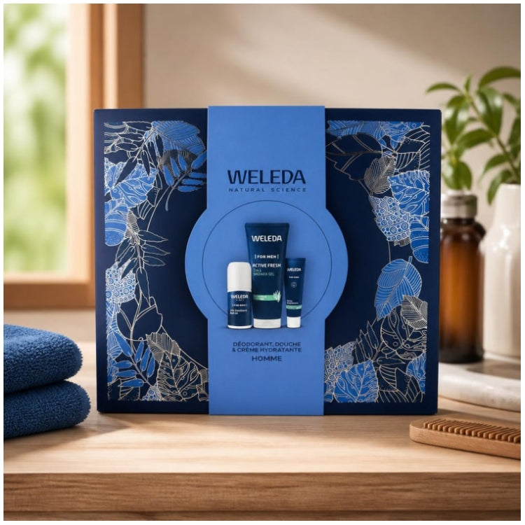 Weleda Man Giftboxes Man Deodorants, Showers and Hydrating Creams