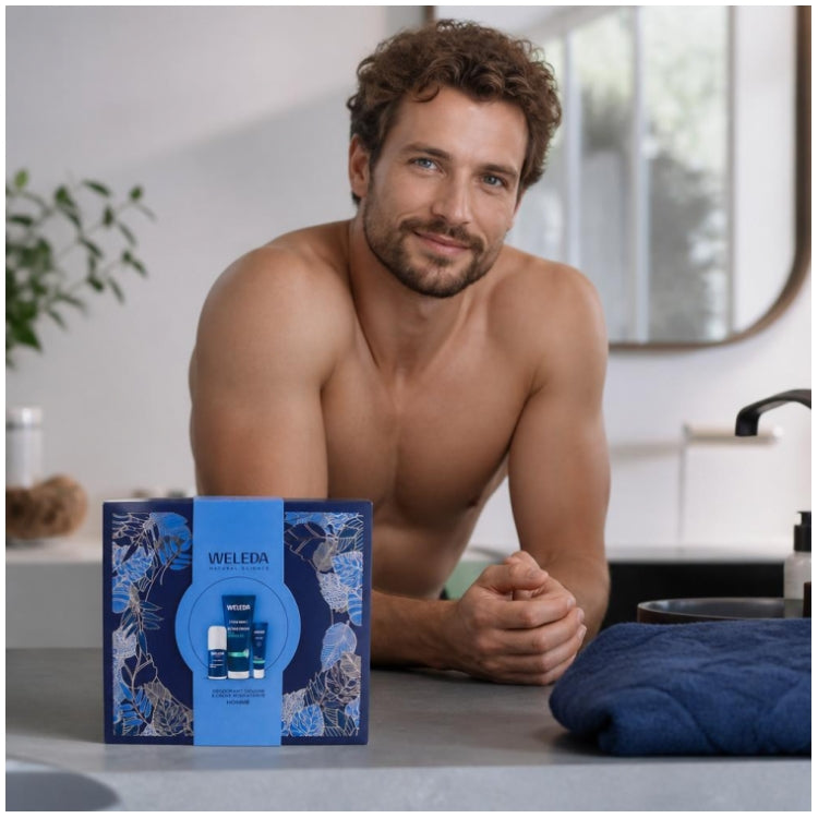 Weleda Man Giftboxes Man Deodorants, Showers and Hydrating Creams