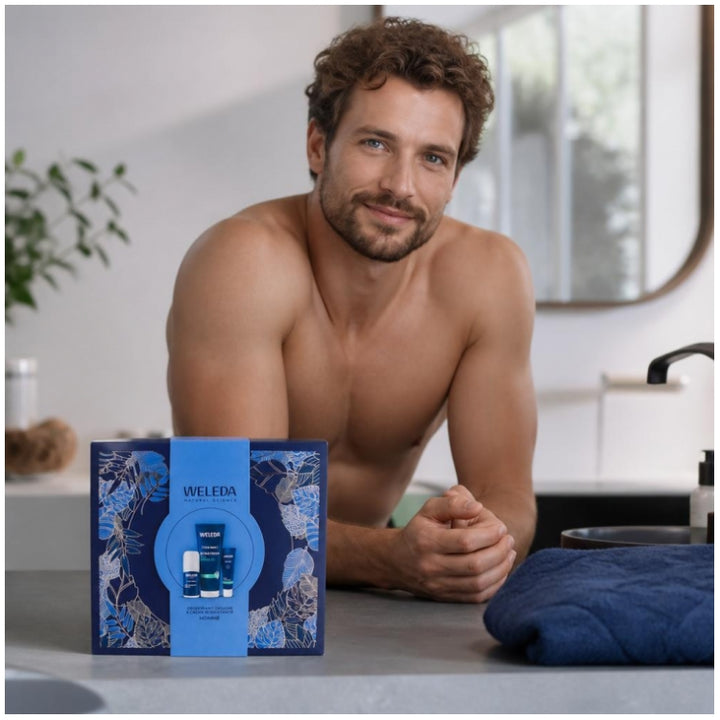 Weleda Man Giftboxes Man Deodorants, Showers and Hydrating Creams