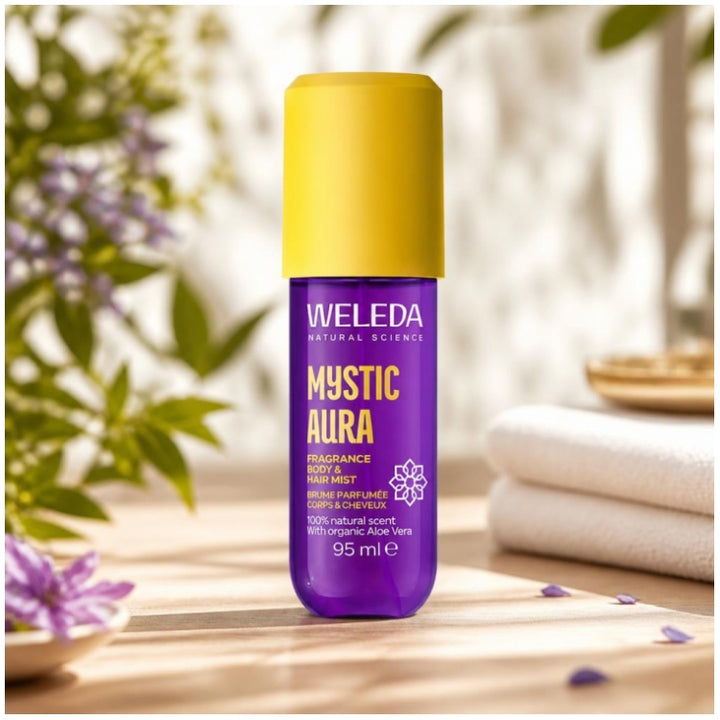 Weleda Mystic Aura bruma perfumada corporal y capilar 95 ml