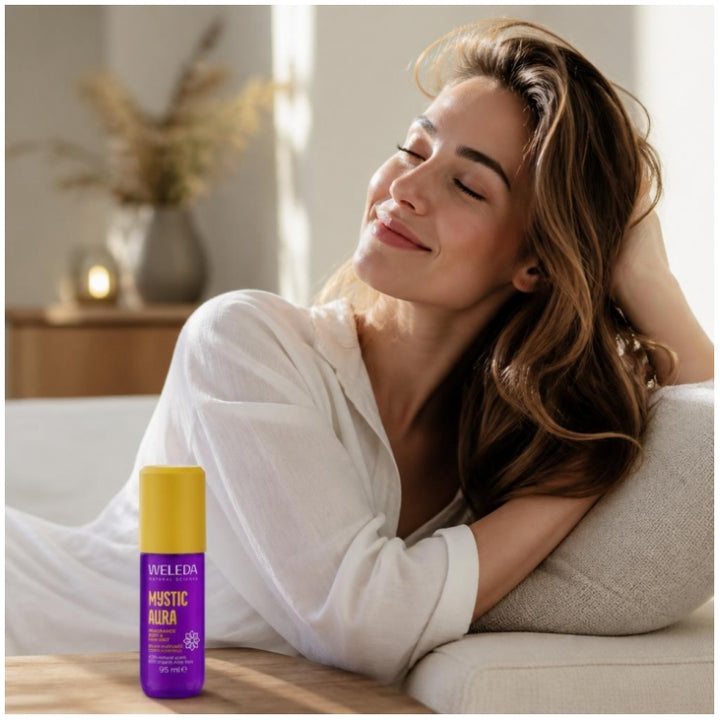 Weleda Mystic Aura bruma perfumada corporal y capilar 95 ml