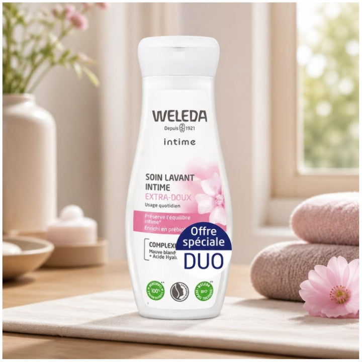 Weleda Intime Ultra-soft Intima Cleansing Care 200ml x2 (6.76fl oz x2)