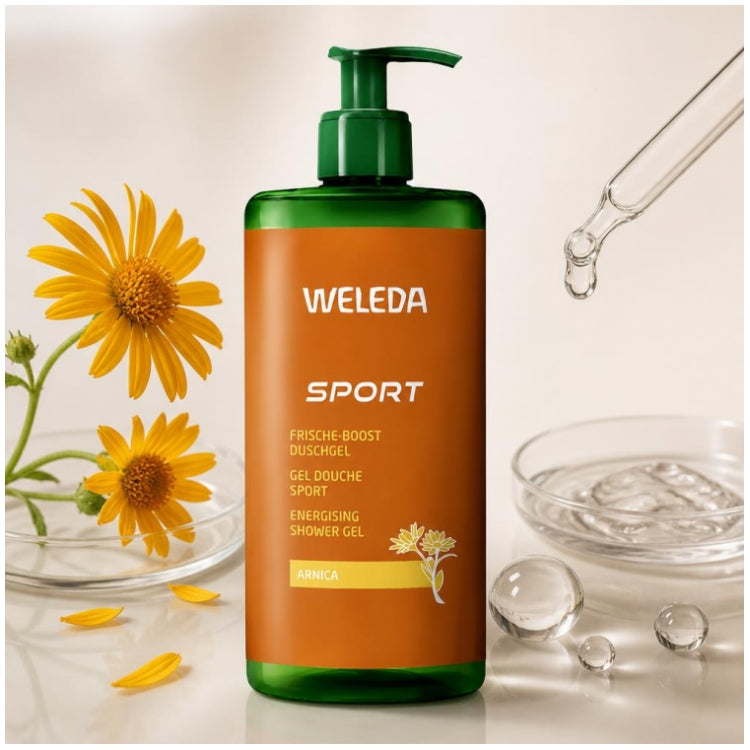 Weleda Arnica Sport shower gel 750ml (25.36fl oz)