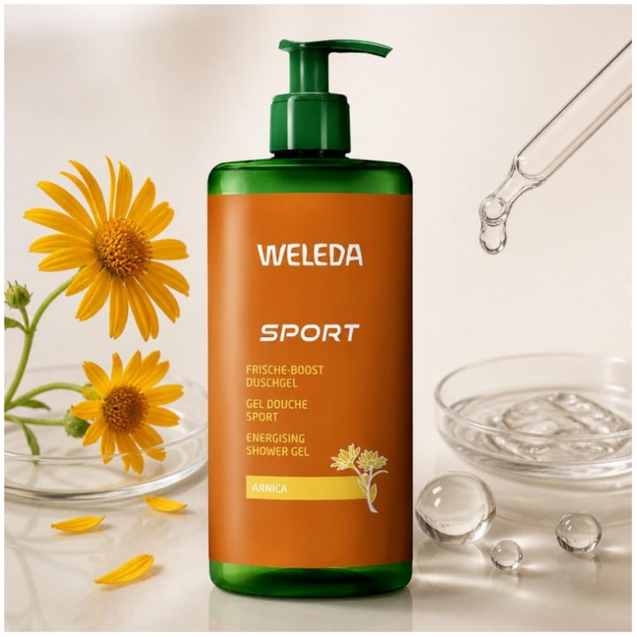 Weleda Arnica Sport shower gel 750ml (25.36fl oz)