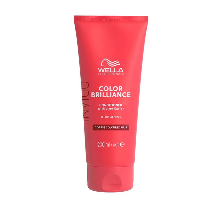 Wella Professionals Invigo Color Brilliance Conditioner for Thick Colored Hair 200ml (6.76fl oz) - FrenchBeautyHub