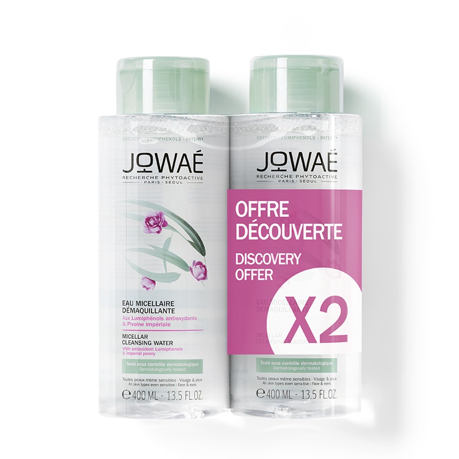 Cleansing Water 2x400ml Demaquillage Sensitive Skin Jowae