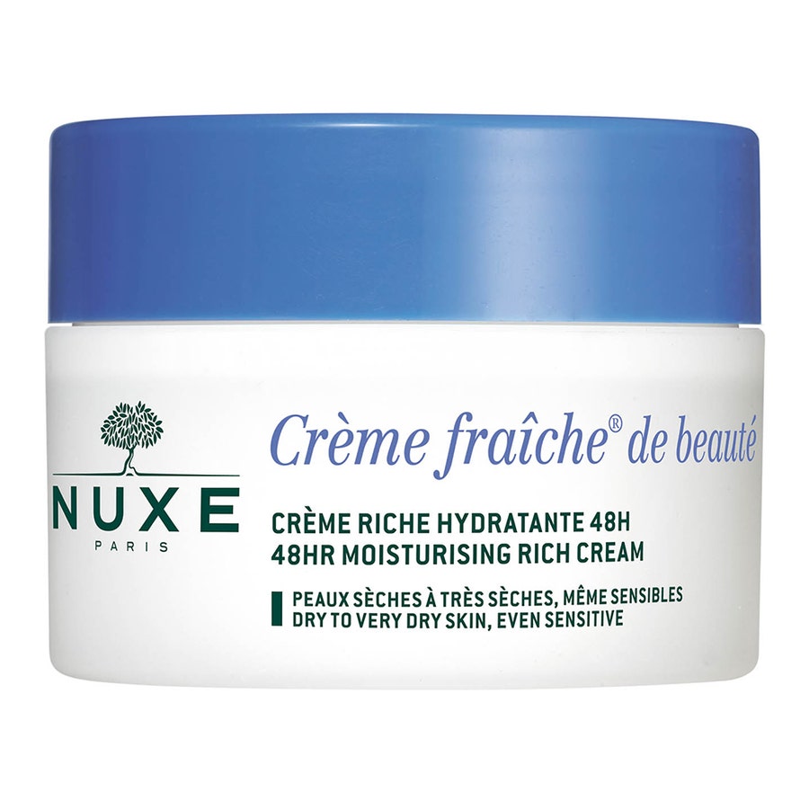 48 Hr Moisturising Rich Cream 50ml Creme Fraîche De Beaute Dry To Very Dry Skin Nuxe