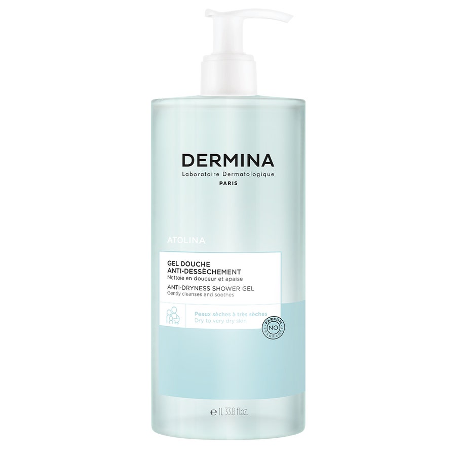 Dermina Atolina Soothing Shower Gel 1l (33.81fl oz)