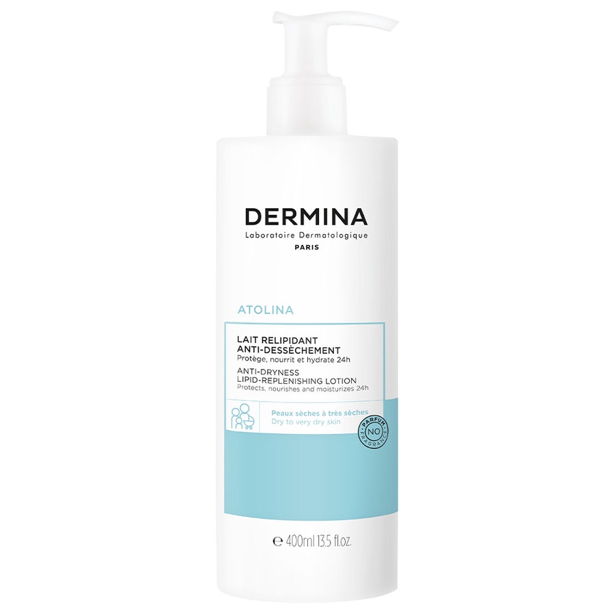 Protecting Lipid Replenishing Lotion Dry Atopic Skin 400ml Atolina Dermina