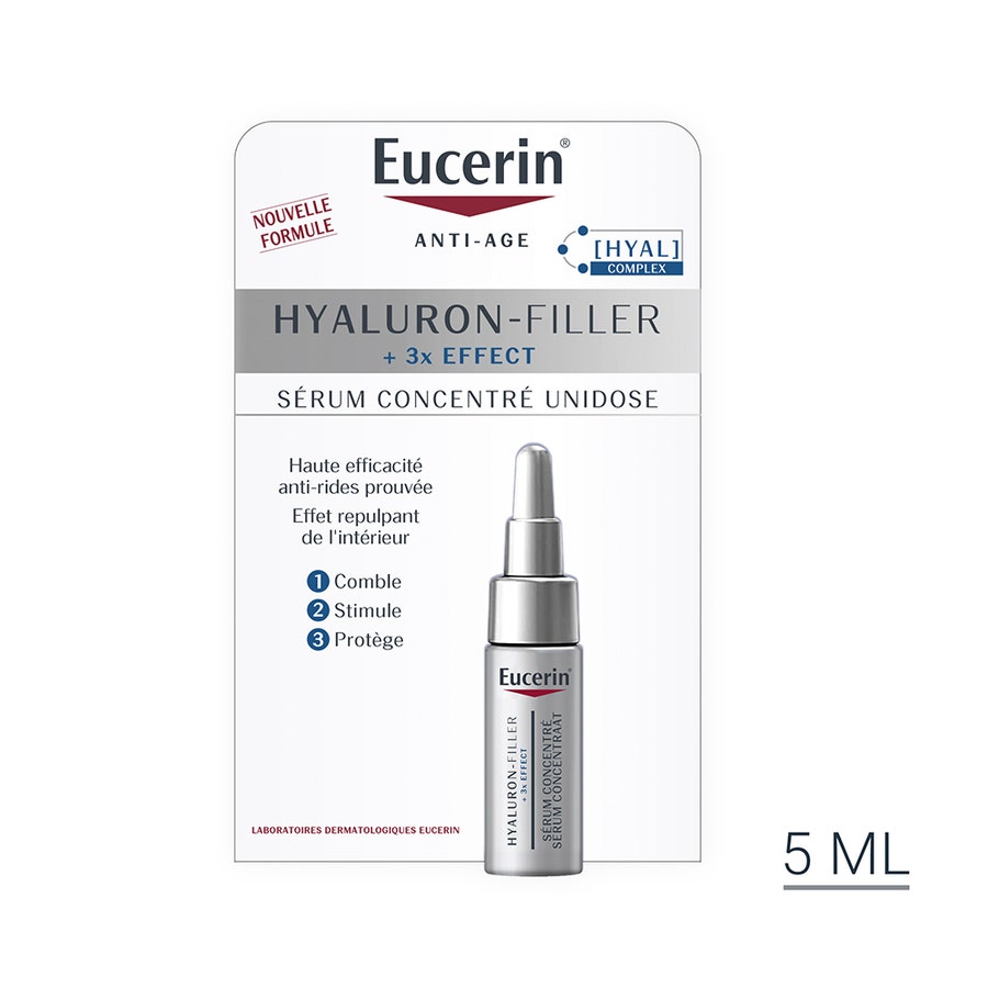 Anti-Aging Serum Concentrate Unidose 5ml Hyaluron-Filler + 3x Effect Eucerin