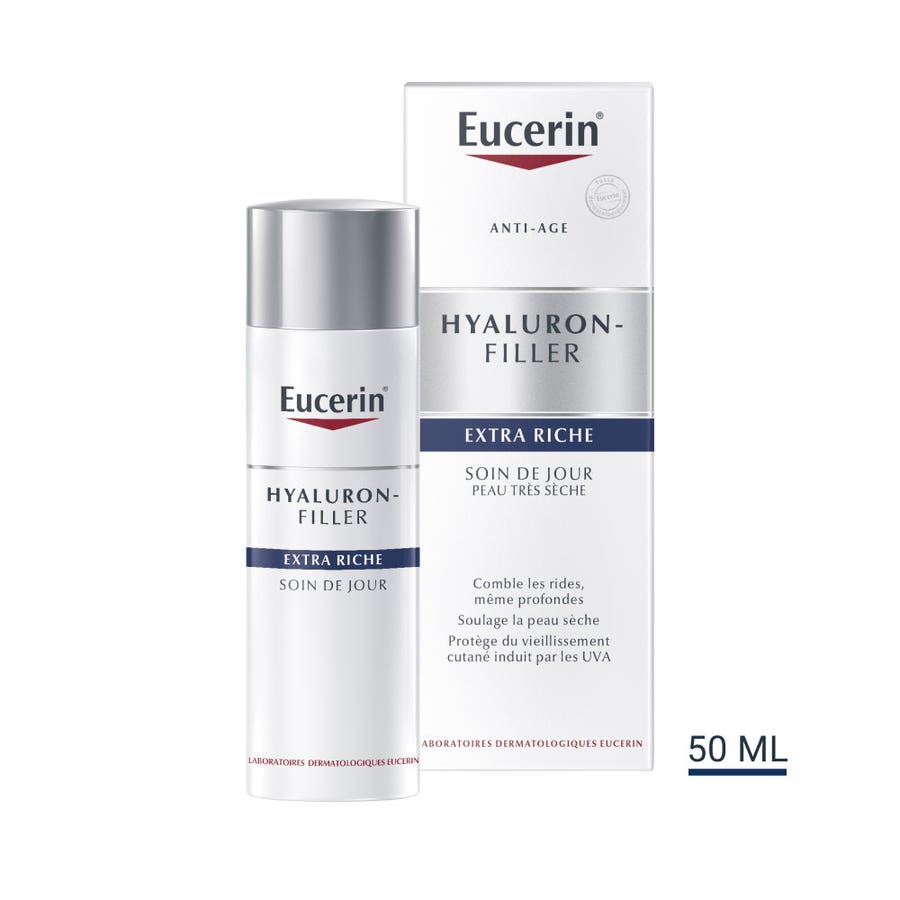 Hyaluron Filler Extra Rich Day Cream 50ml Hyaluron-Filler Extra Riche Eucerin