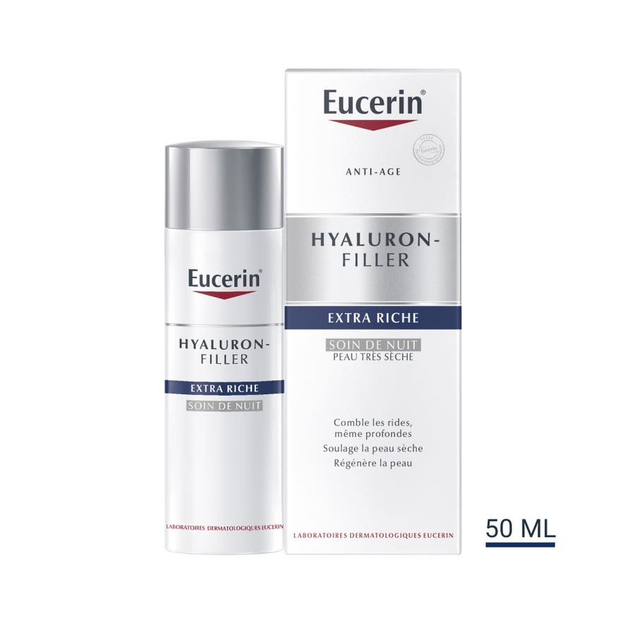 Hyaluron Filler Extra Rich Night Care 50ml Hyaluron-Filler Extra Riche Eucerin