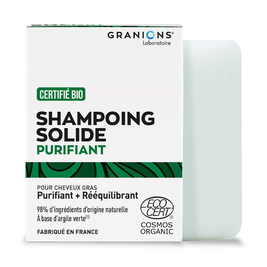 Purifying Solide Shampoo 80g Granions