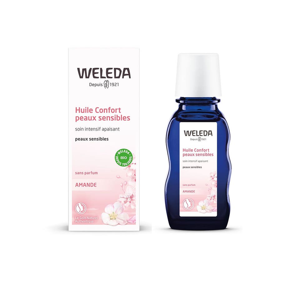 Refreshing Body Oil 50ml Amande Sensitive skin Weleda