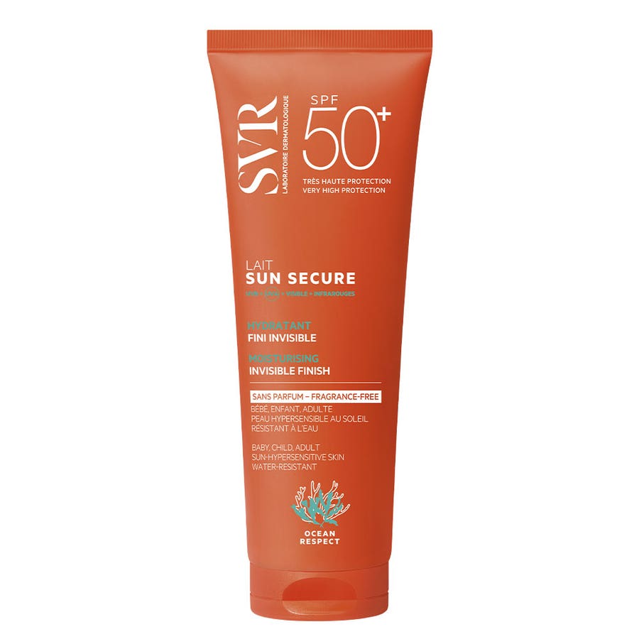 Perfume-Free Hydrating Milk SPF50+ (in French) 250ml Sun Secure Svr