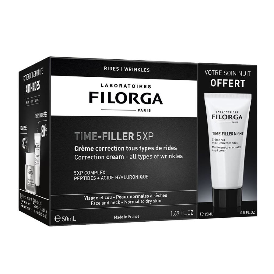 Giftboxes Cream 50ml + Night Cream 15ml Time-Filler 5XP Filorga