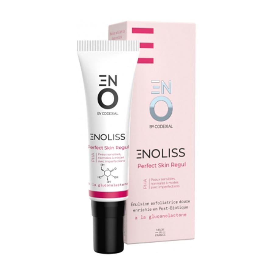 Gentle Exfoliating Emulsion 30ml Enoliss Perfect Skin Regul Normal to Combination Sensitive Skin ENO Laboratoire Codexial