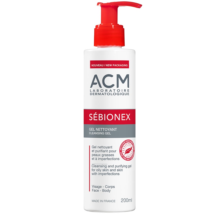 Cleansing Gel 200ml Sébionex Acm