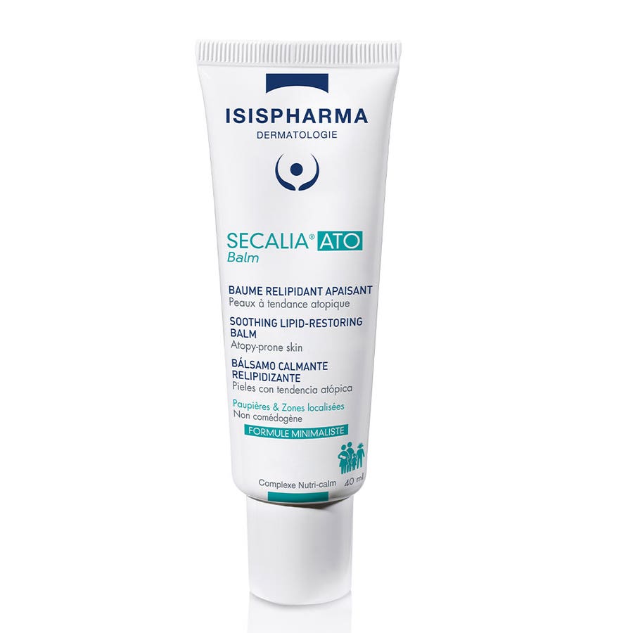 Soothing Relipid+ Balm 40ml Secalia Ato Skin with Atopic Tendency Eyelids and Localized Areas Isispharma