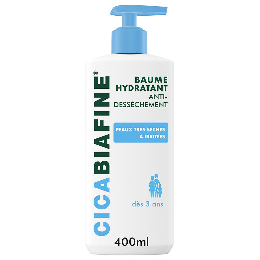 Hydrating Body Balm Daily Use 400ml Cicabiafine Biafine