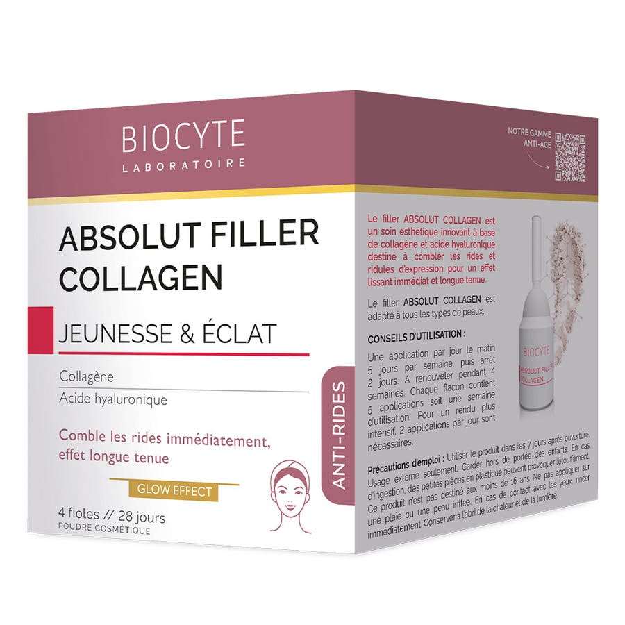 Absolute Collagen Filler 4 vials Biocyte