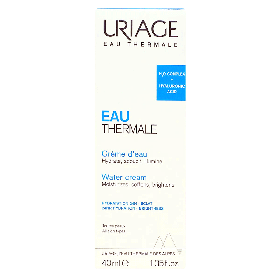 Water Cream + Hyaluronic Acid 40ml Eau Thermale D'Uriage All Skin Types Uriage