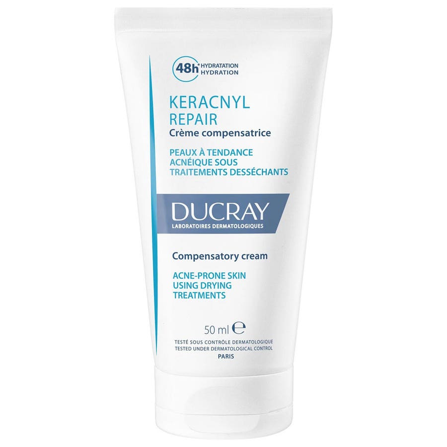 Acne-prone Skin Compensating Cream 50 ml Keracnyl Repair Ducray
