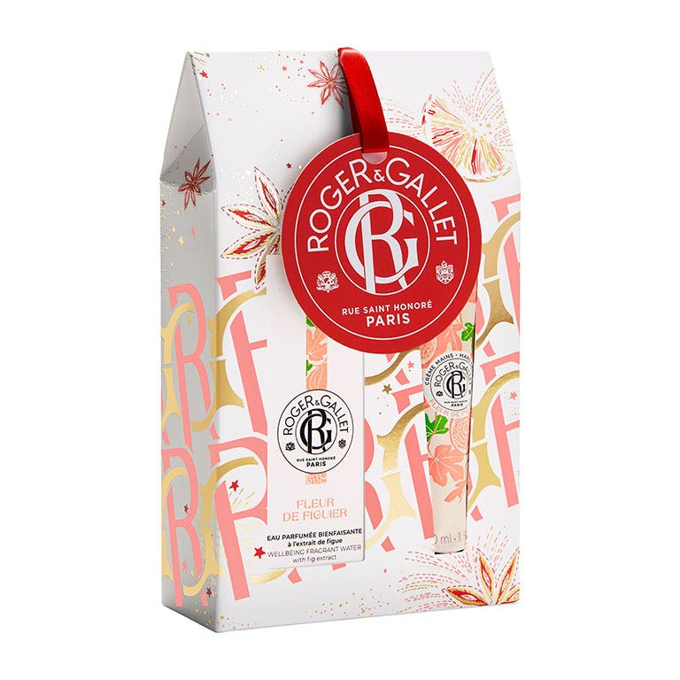Beneficial Water and Hydration Giftboxes Fleur De Figuier Roger & Gallet