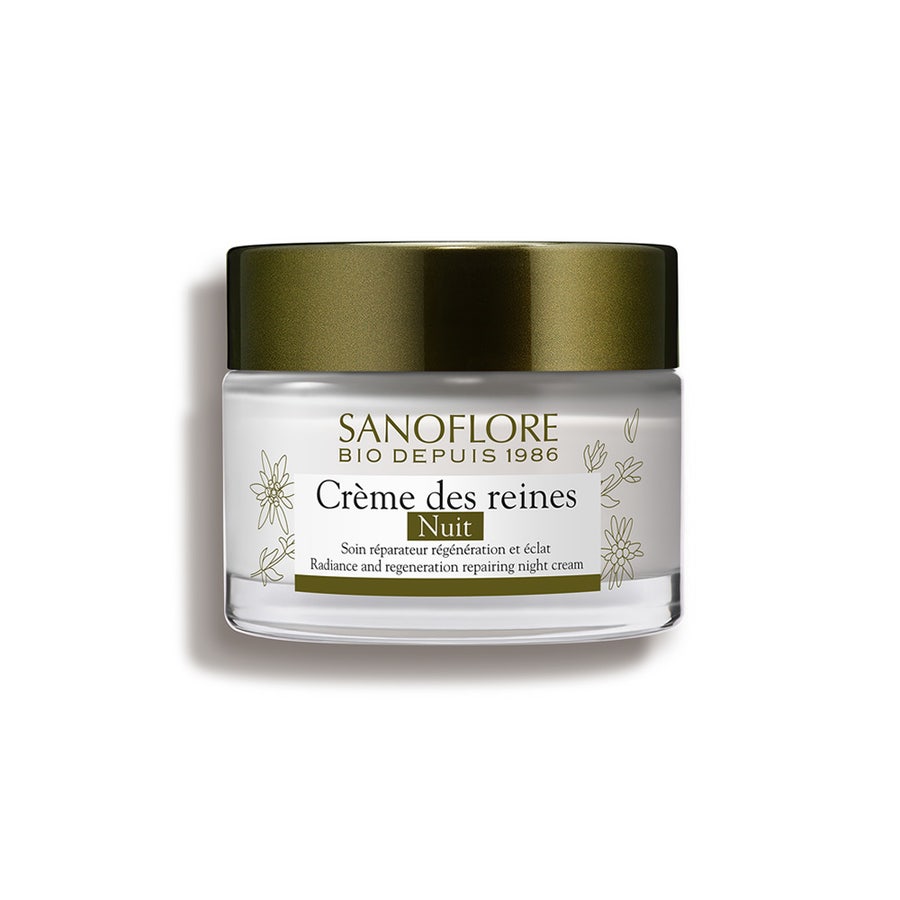 Crème des reines night repairing care regeneration radiance certified organic 50ml Reines Sanoflore