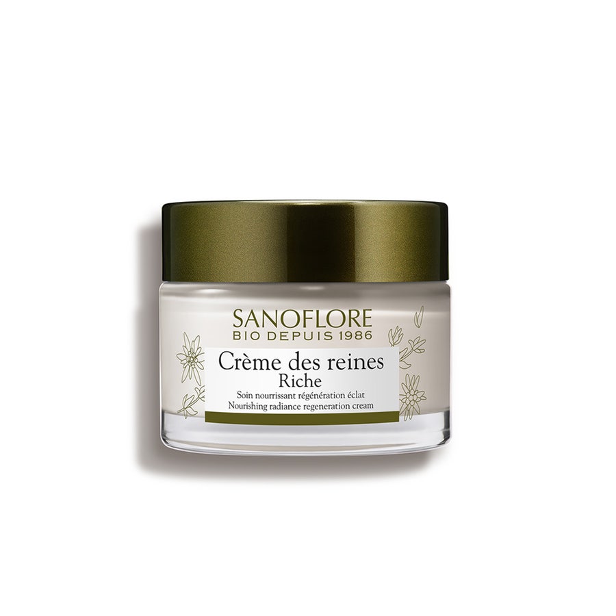 Crème des reines rich nourishing care radiance regeneration certified Bio 50ml Reines Sanoflore