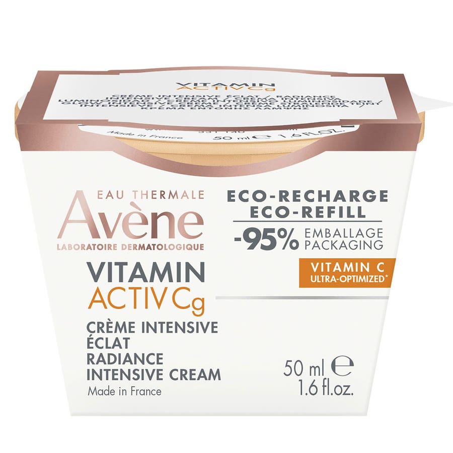Eco-Recharge Radiance Intensive Cream 50ml Activ Cg Vitamin Avène Eco-Recharge Radiance Intensive Cream 50ml Activ Cg Vitamins Avène