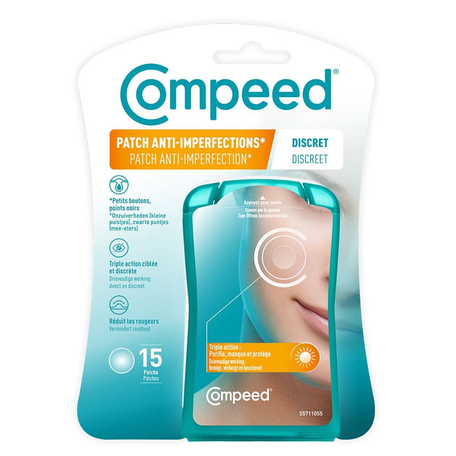 Patch Anti Imperfections Discrets x15 Compeed