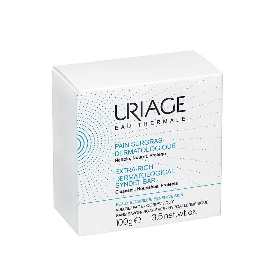 Uriage Extra-rich Dermatological Syndet Bar 100g (3.53oz)