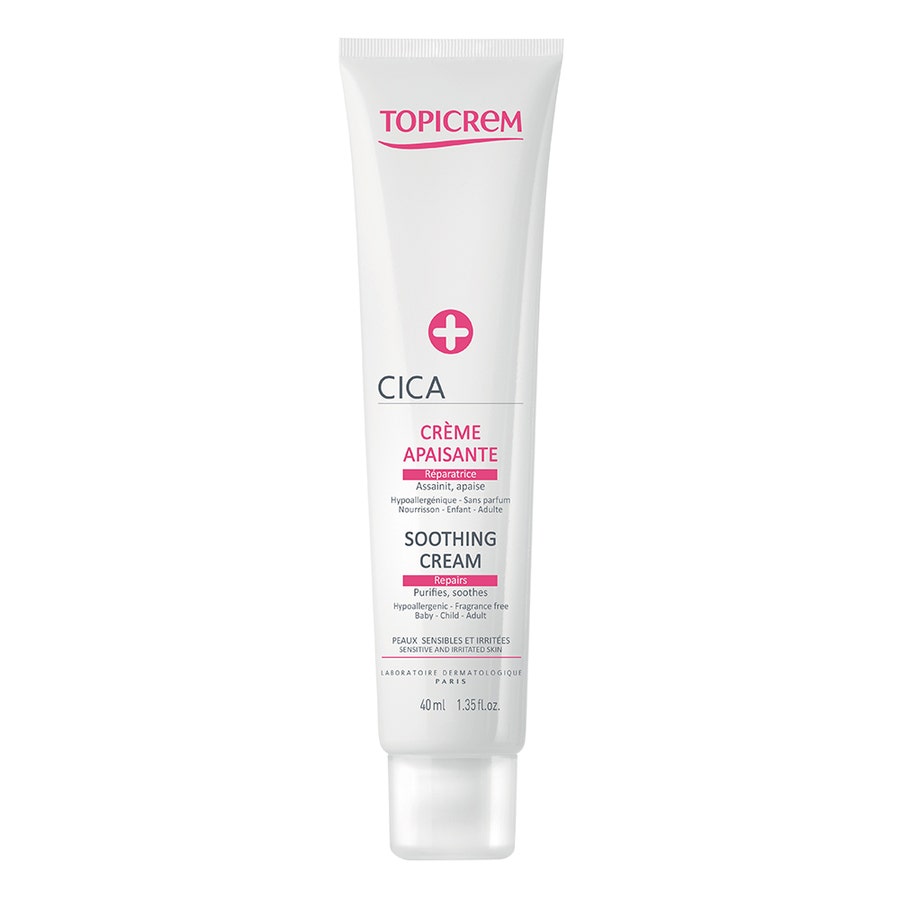 Cica Repair Cream 40ml Cica Peaux Irritees Sensitive skin Topicrem
