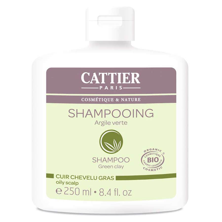 Shampoo With Green Clay 250 ml Cattier