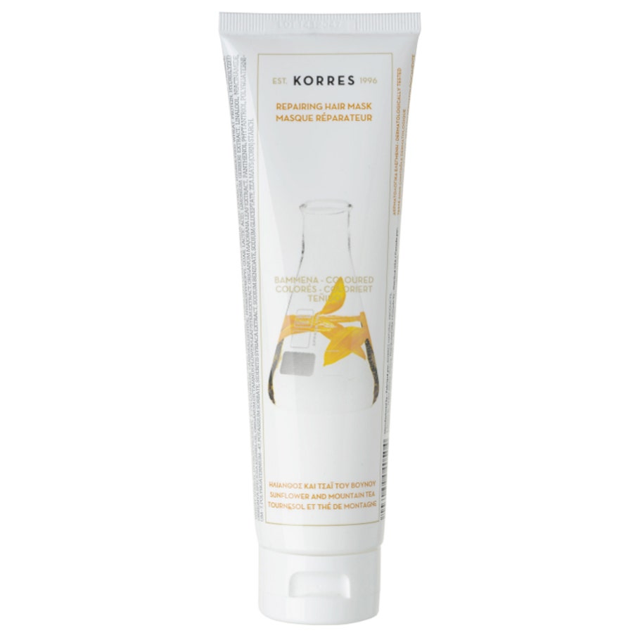 Repairing Mask For Coloured Treated Hair Mountain Tea And Sunflower 125ml Korres