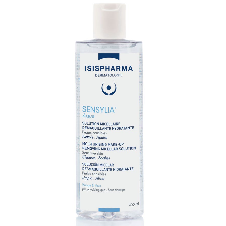 Aqua Hydrating Cleansing Micellar Solution 400ml Sensylia Isispharma