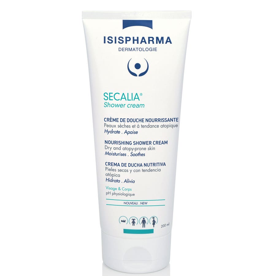 Isispharma Secalia Shower Cream 200ml (6.76fl oz)