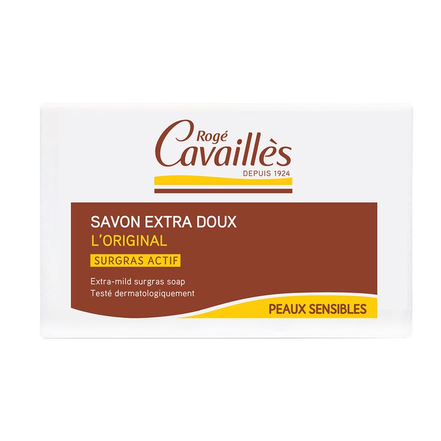 Extra Mild Surgras Soap 250g Surgras Actif Rogé Cavaillès