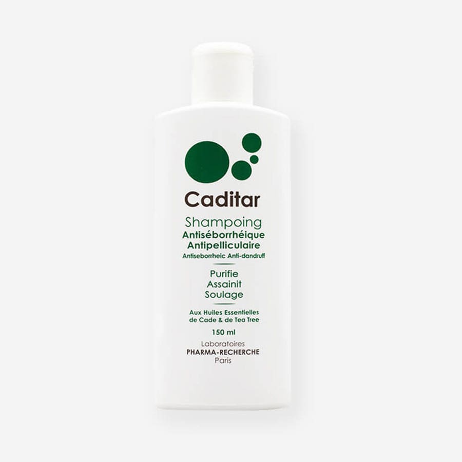 Anti-seborrheic Anti-dandruff Shampoo 150ml Caditar Purifying Sanitizing and Relieving Bio-Recherche