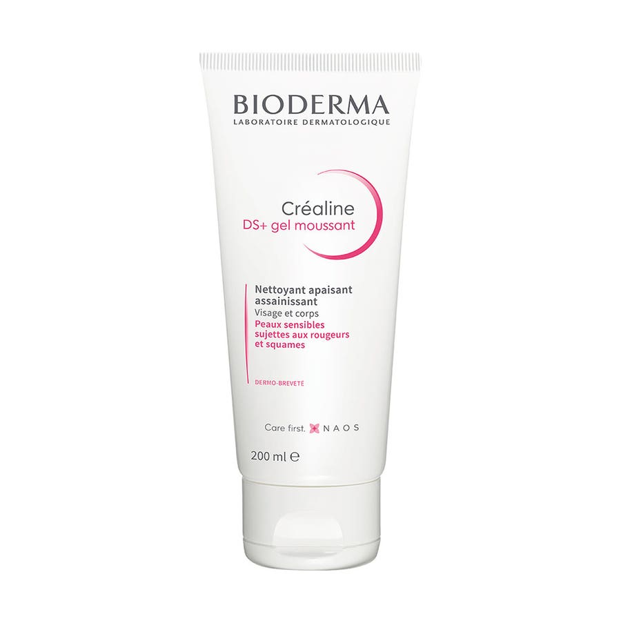 Bioderma Crealine Ds+ Purifying Soothing Cleansing 200ml (6.76fl oz)