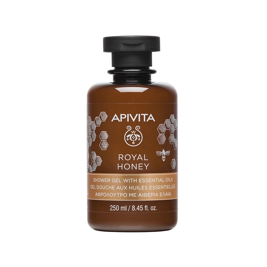 Apivita Royal Honey Shower Gel with Essential Oils 250ml (8.45fl oz)