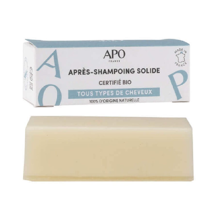 Solid conditioner Cleansing bar 50g All hair types APO France
