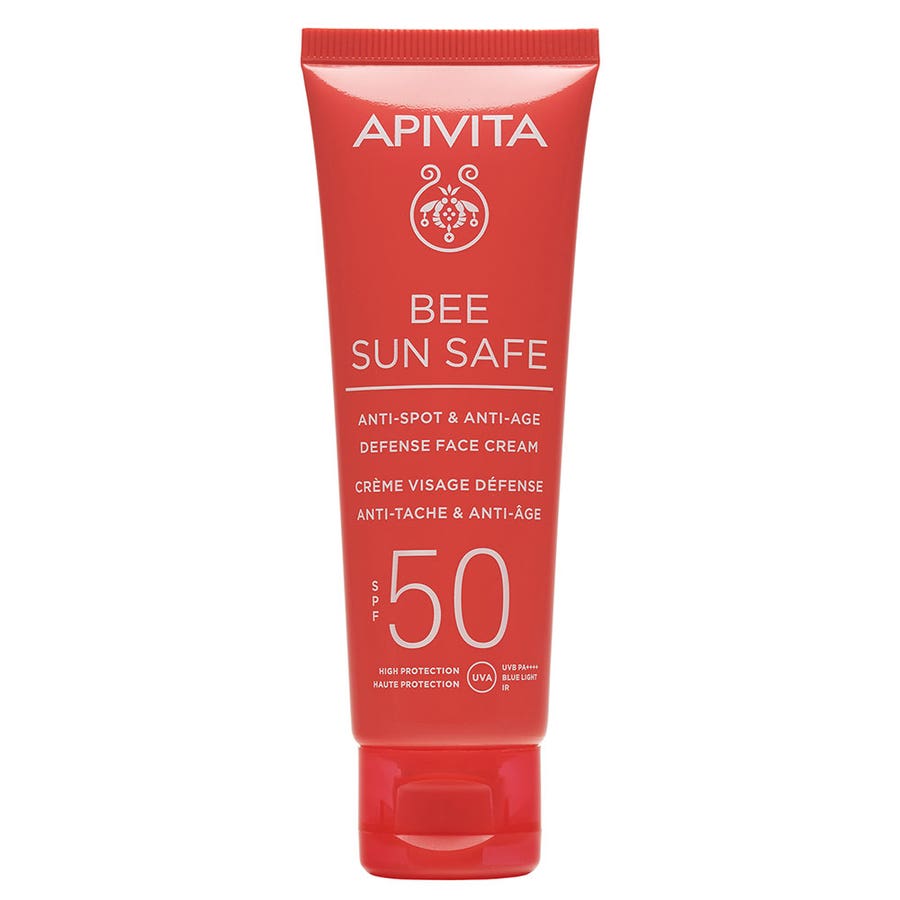 SPF50 Anti-Pigmentation & Anti-Aging Face Cream 50ml Bee Sun Safe Apivita