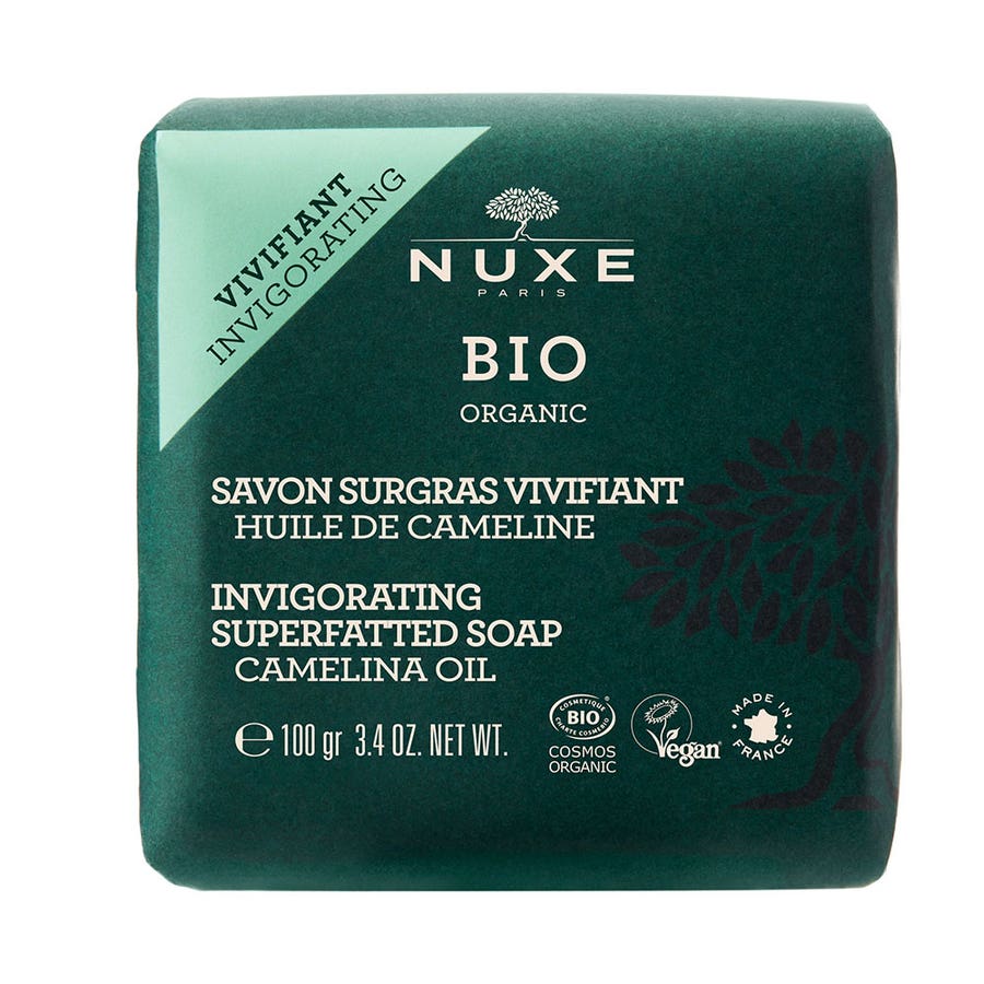 Organic Invigorating Extra-Rich Soap 100G Bio Nuxe