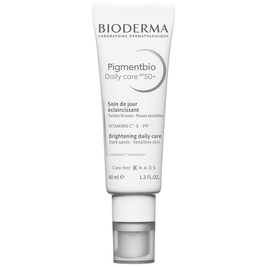 Brightening Anti-Pigmentation Face Cream SPF50+ sensitive skin 40ml PigmentBio Peaux hyperpigmentées Bioderma