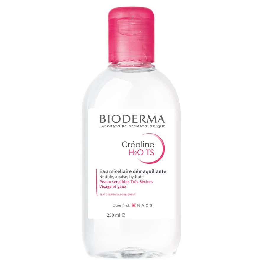 Make-up Removing Micellar Water 250ml Crealine H2O Ts Sensitive Skin Bioderma