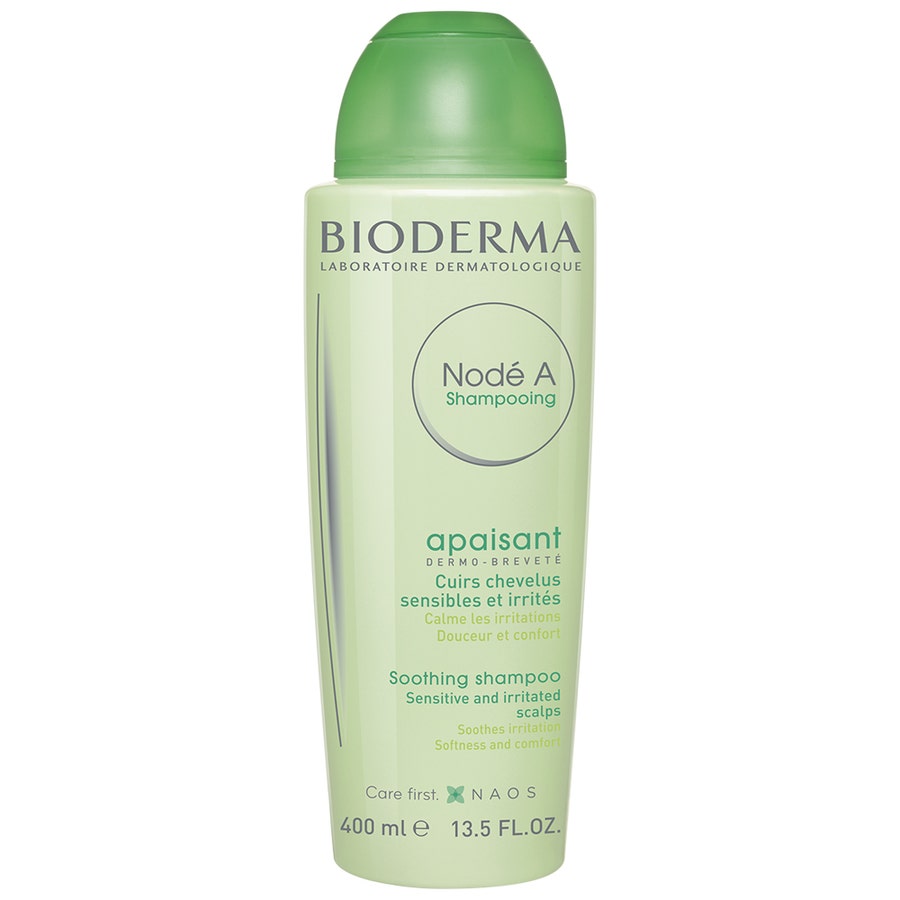 Soothing Shampoo for Sensitive Hair 400ml Node A Cuir chevelu sensible Bioderma